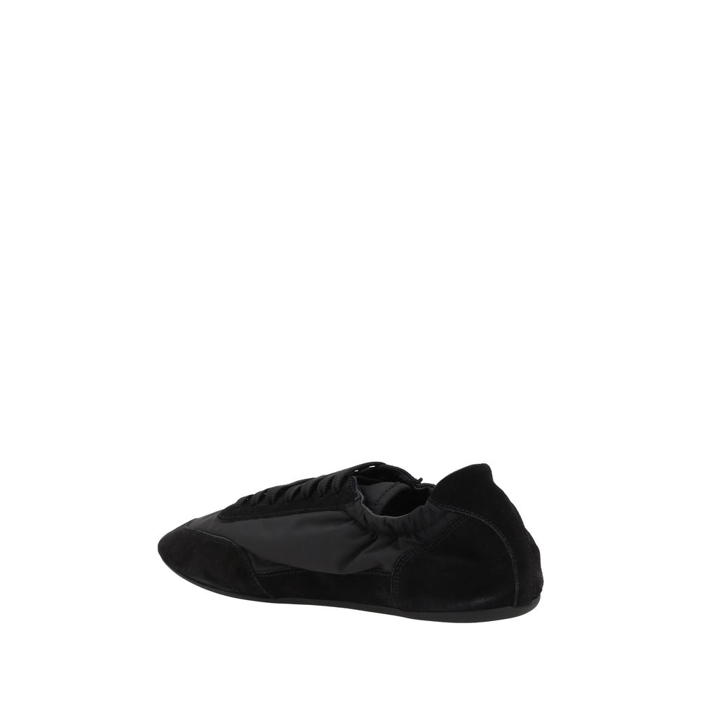 Prada Schwarze Sneaker aus recyceltem Polyamid