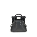 Maison Margiela Schwarze Bos Taurus Kalbsleder Schultertasche