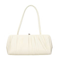 Jil Sander Weiße Leder Schultertasche