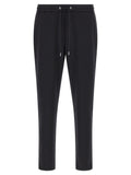 Moncler Schwarze Polyamid-Jogginghose (Trainingshose)