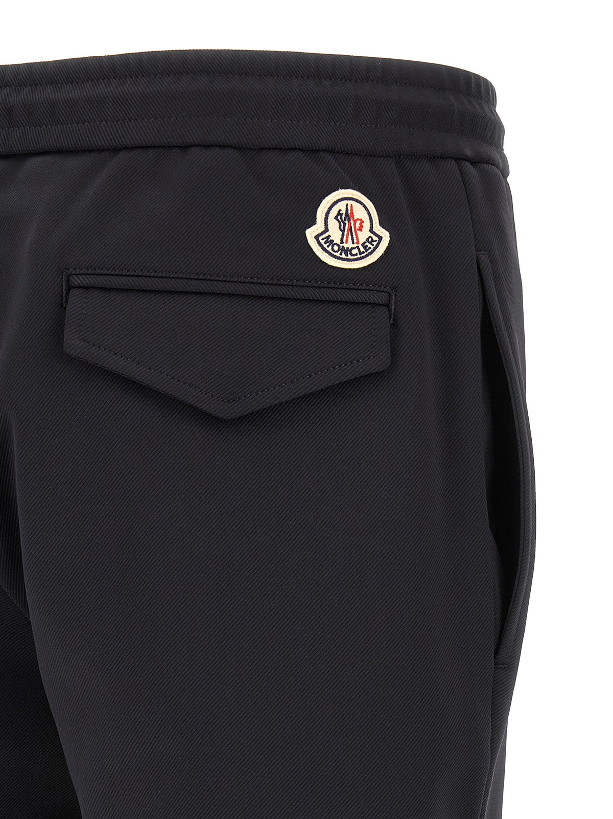 Moncler Schwarze Polyamid-Jogginghose (Trainingshose)