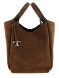 Tod's Braune Kalbsleder-Handtasche