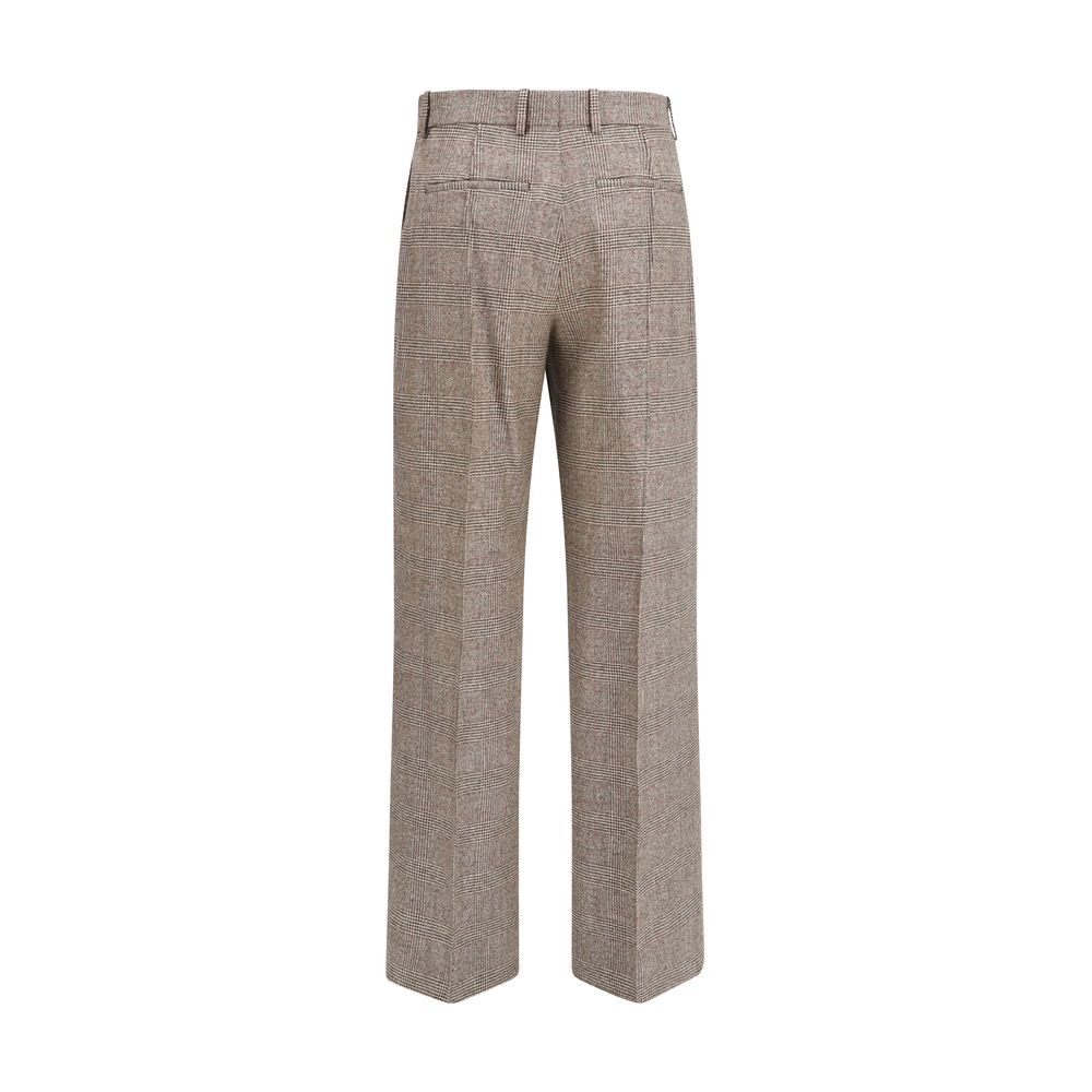 Burberry Beige Woll Oves Aries Hose