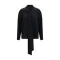 Burberry Schwarze Seidenbluse