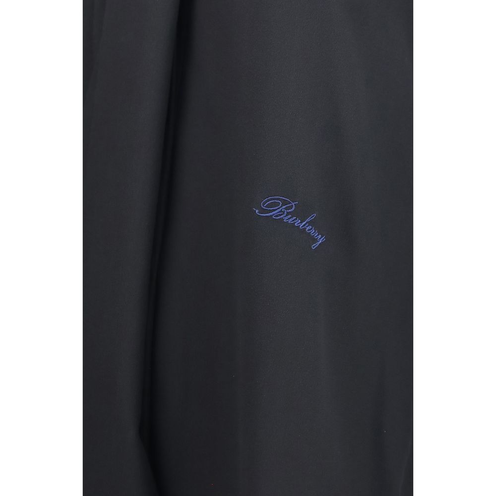 Burberry Schwarze Seidenbluse