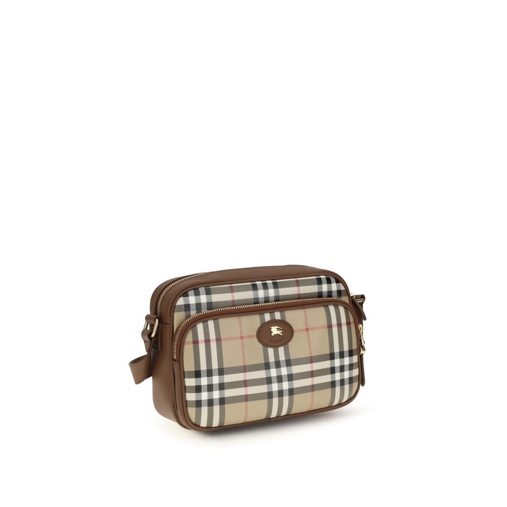 Burberry Beige Cotton Shoulder Bag