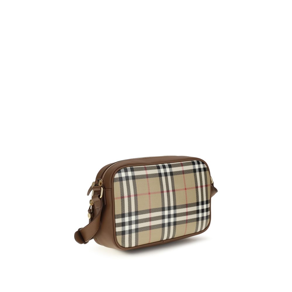 Burberry Beige Cotton Shoulder Bag