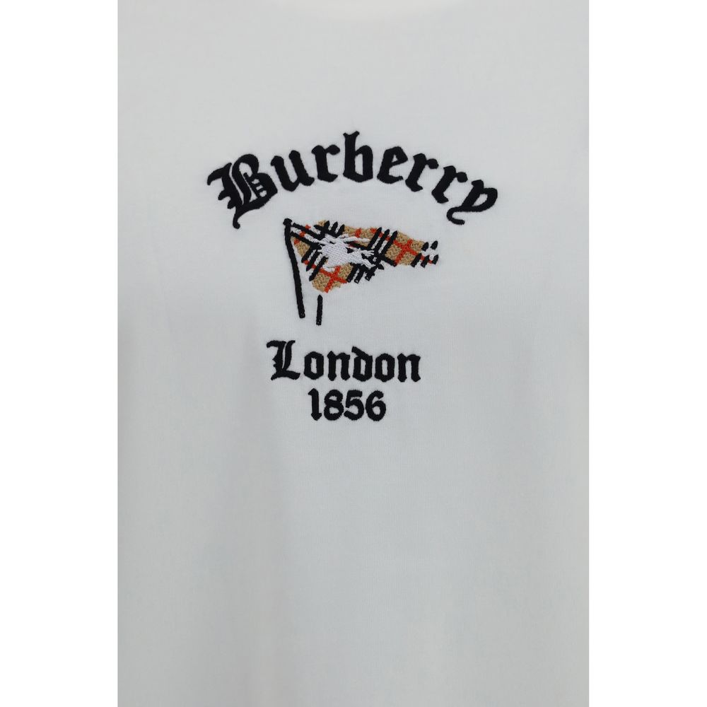 Burberry Weißes Baumwoll-T-Shirt