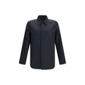 Gucci Schwarze Polyamid-Jacke in voller Länge