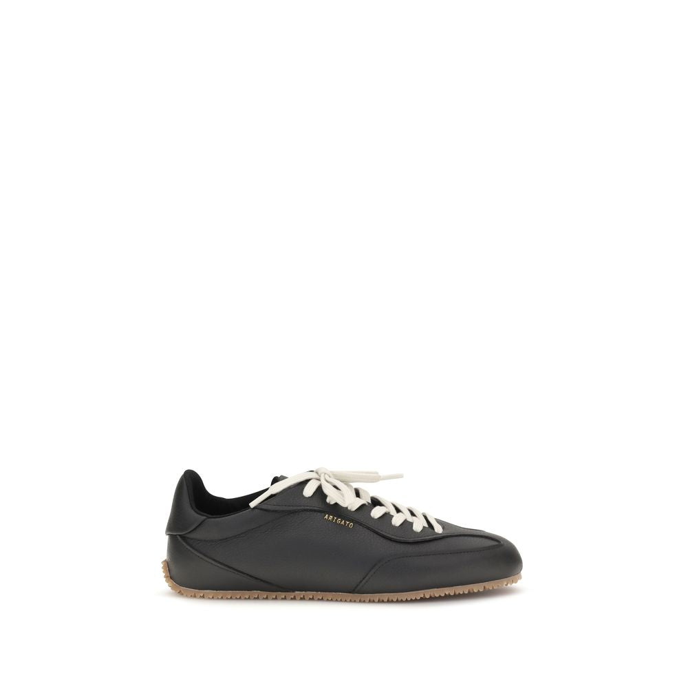 Axel Arigato Schwarze Bos Taurus Kalbsleder Sneaker