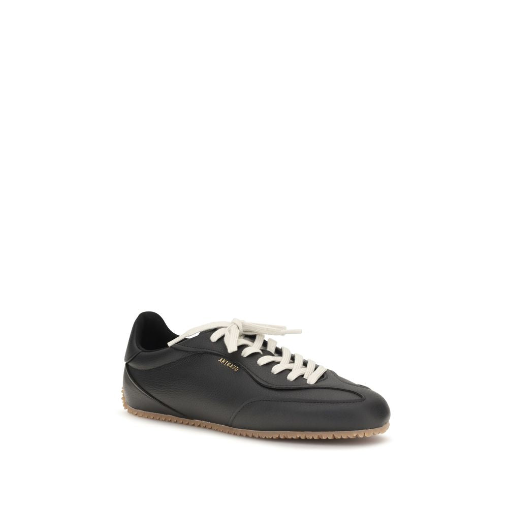 Axel Arigato Schwarze Bos Taurus Kalbsleder Sneaker