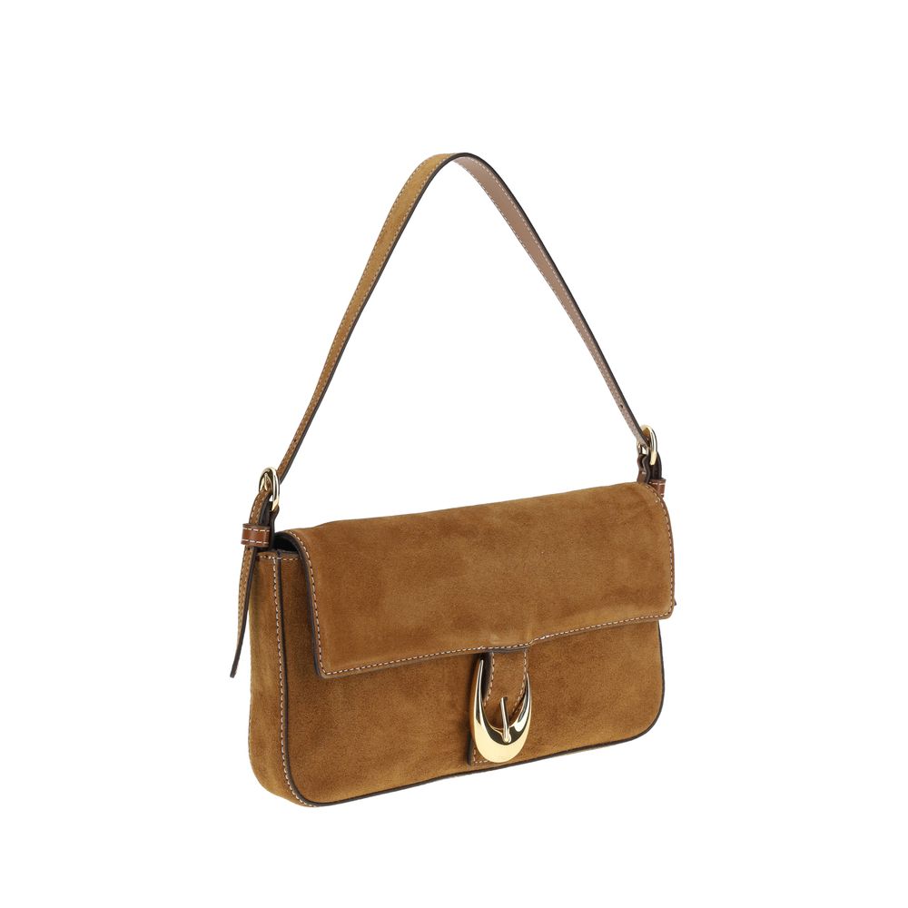 Staud Braune Kalbsleder Bos Taurus Schultertasche