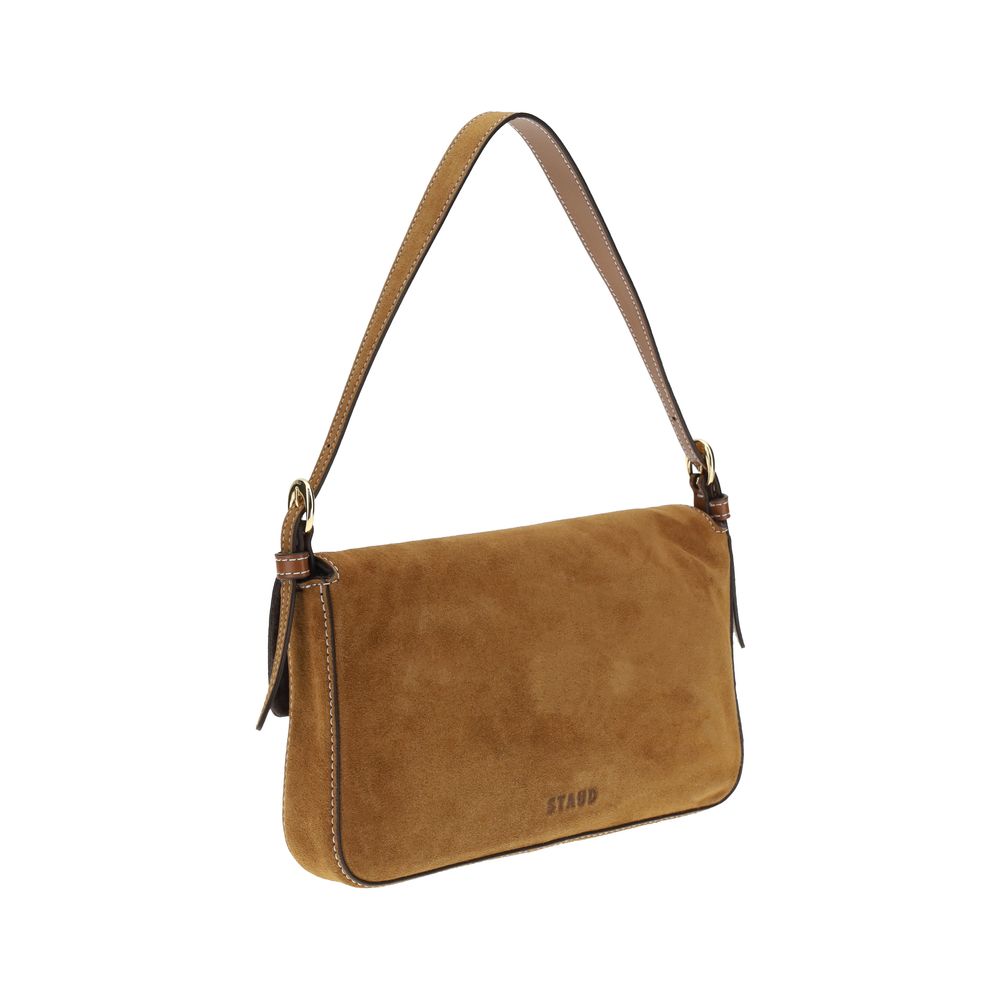 Staud Braune Kalbsleder Bos Taurus Schultertasche