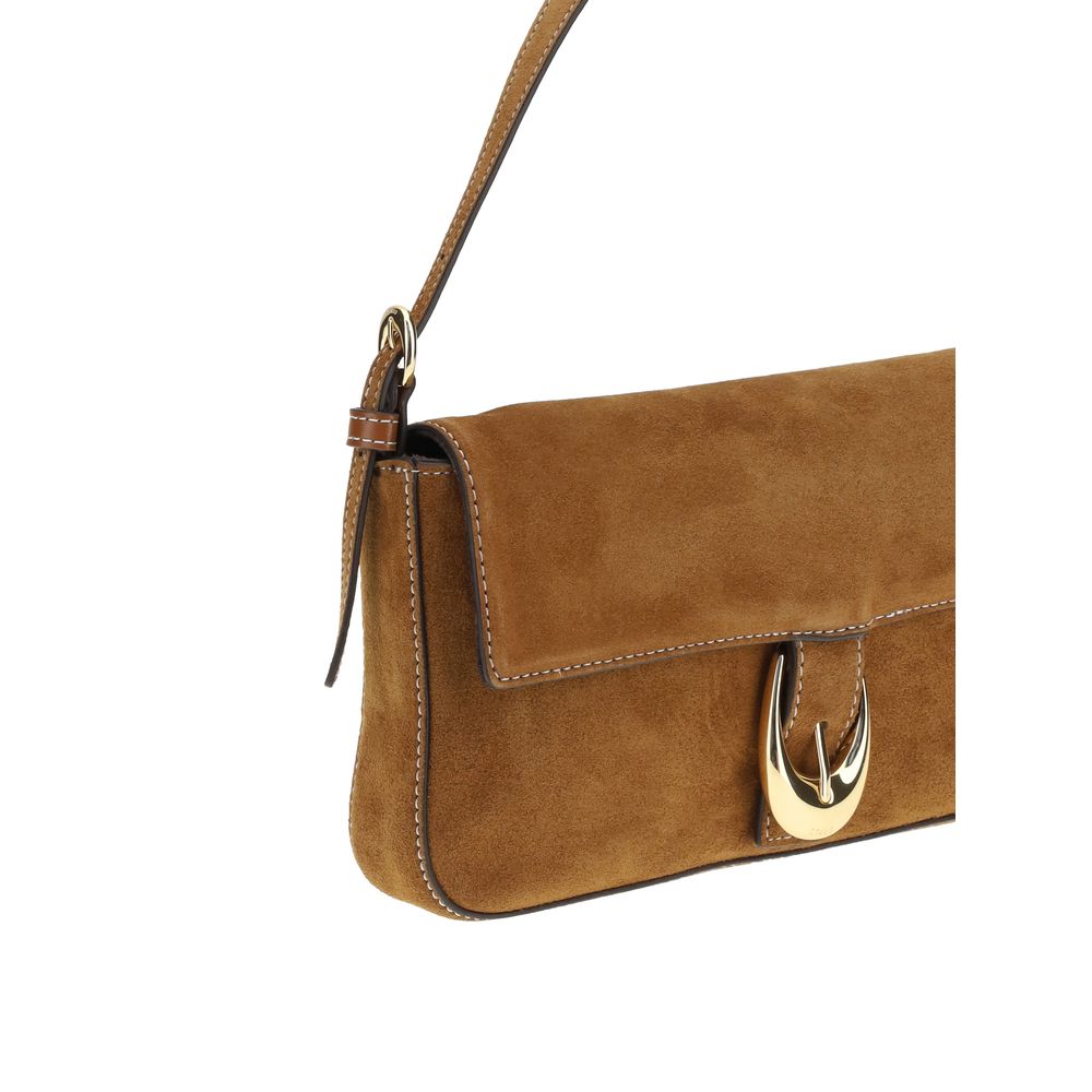 Staud Braune Kalbsleder Bos Taurus Schultertasche