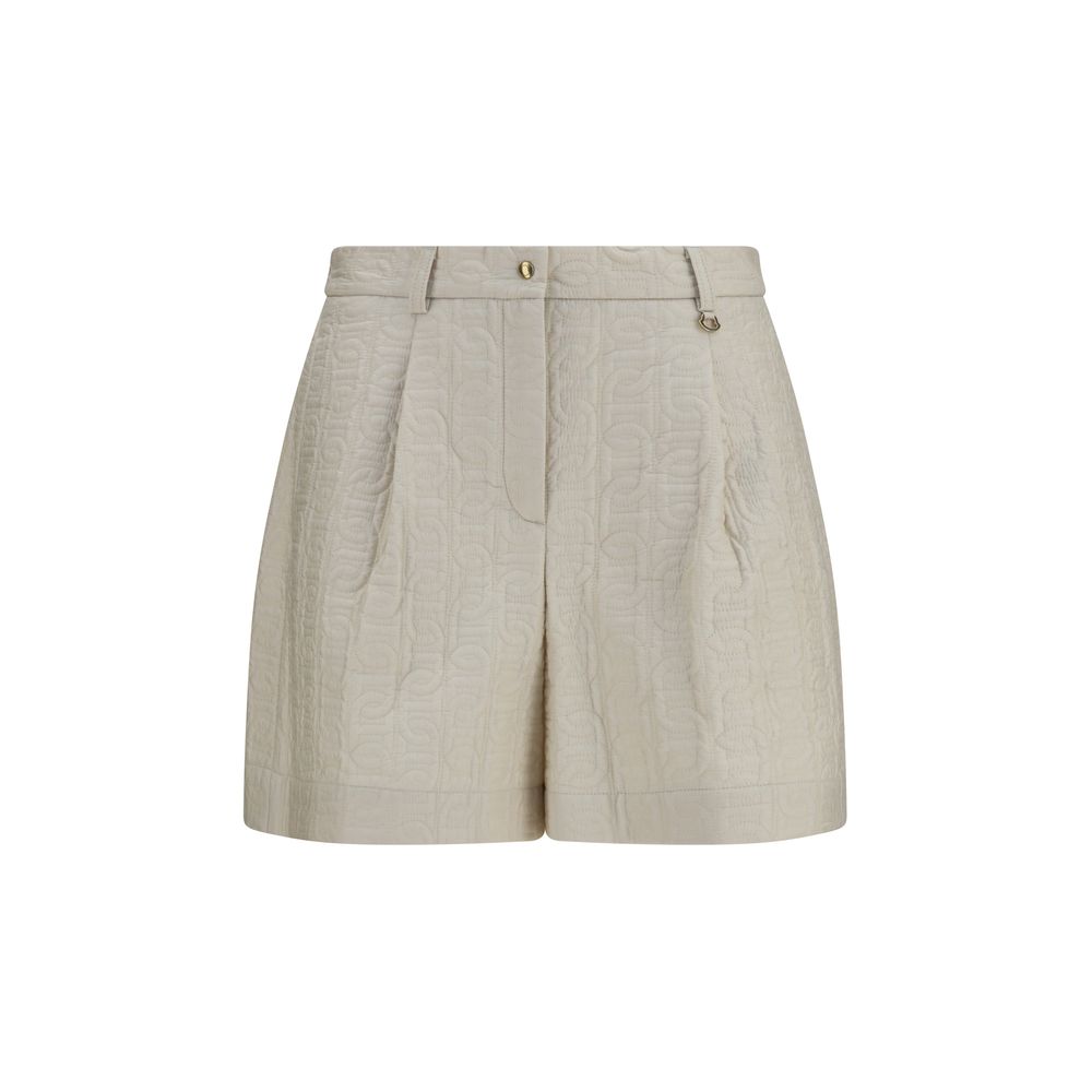 Moncler Beige Polyamid Bermuda Shorts