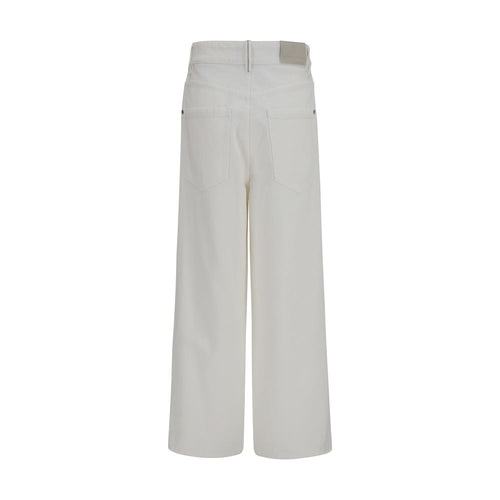 Brunello Cucinelli Beige Baumwolljeans Denim