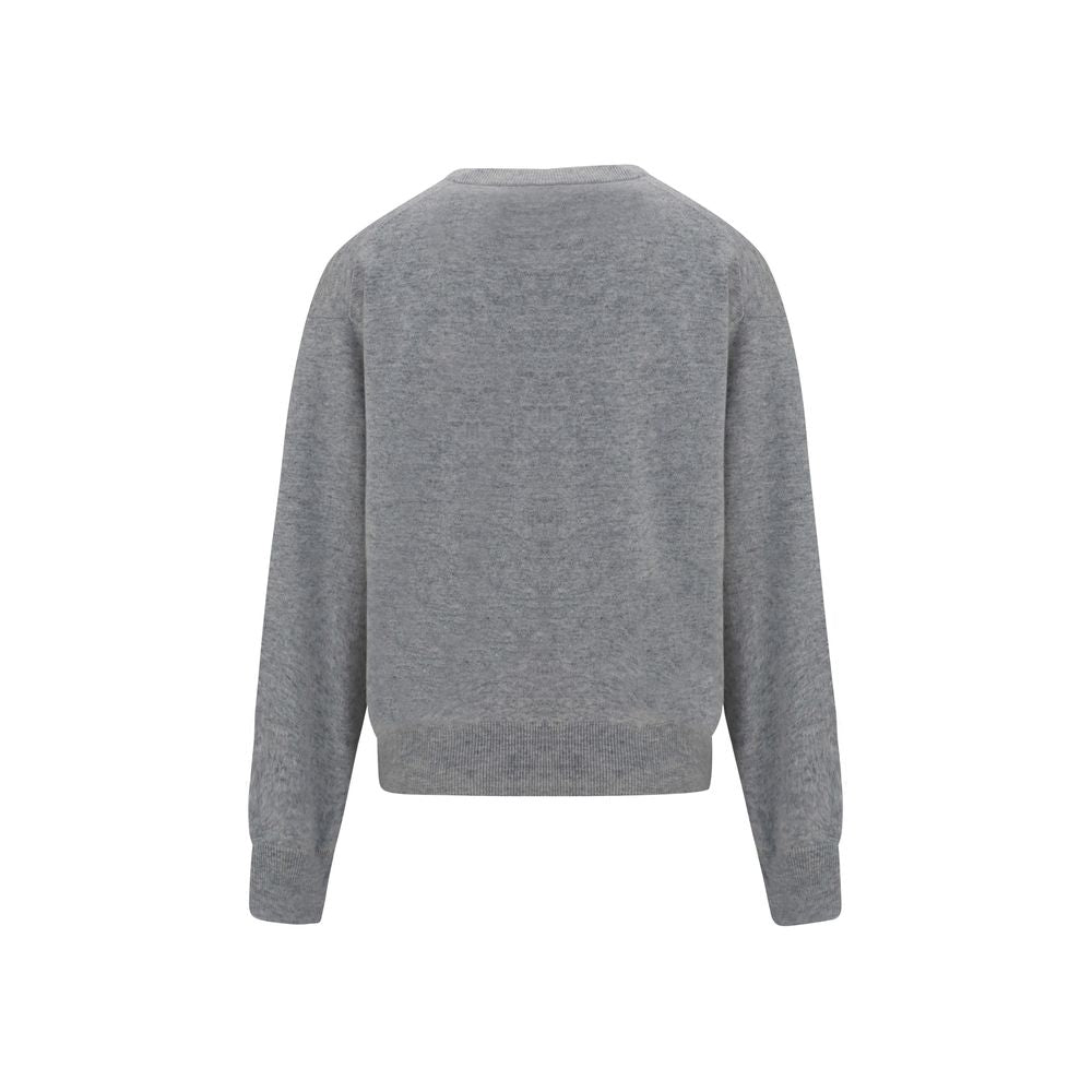 Brunello Cucinelli Grauer Kaschmirpullover
