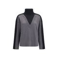 MM6 Pullover aus Wolle Oves Aries in Schwarz