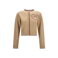 Chloé Beige Woll Cardigan Oves Aries