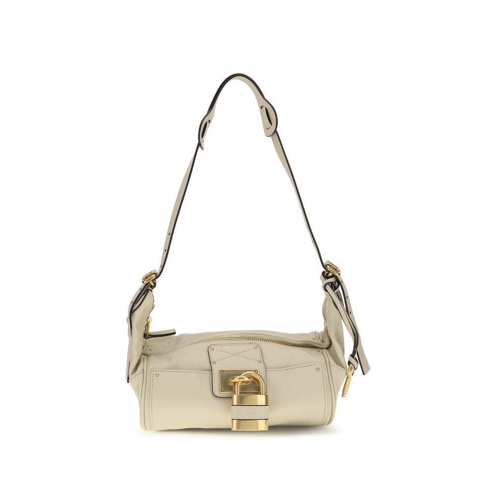 Chloé Beige Kalbsleder Bos Taurus Schultertasche