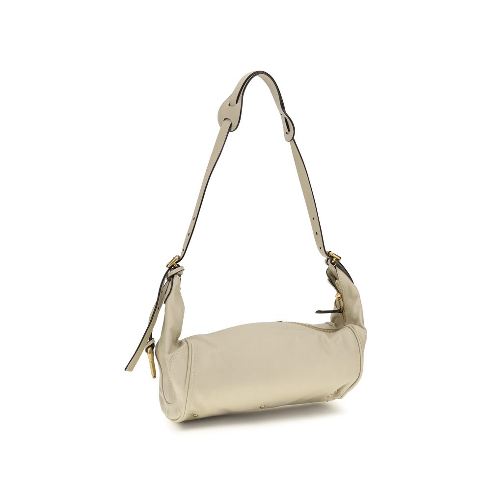 Chloé Beige Kalbsleder Bos Taurus Schultertasche