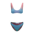 Oséree Blauer Bikini aus Polyamid