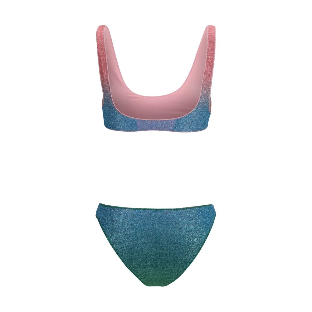 Oséree Blauer Bikini aus Polyamid