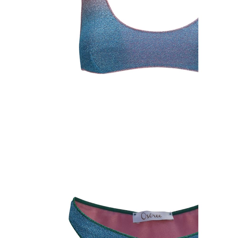 Oséree Blauer Bikini aus Polyamid