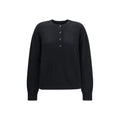 Loulou De Saison Schwarzer Kaschmir-Pullover