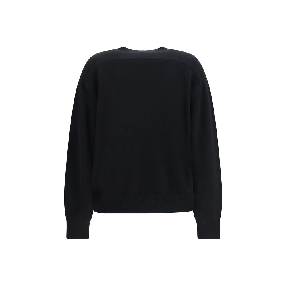 Loulou De Saison Schwarzer Kaschmir-Pullover