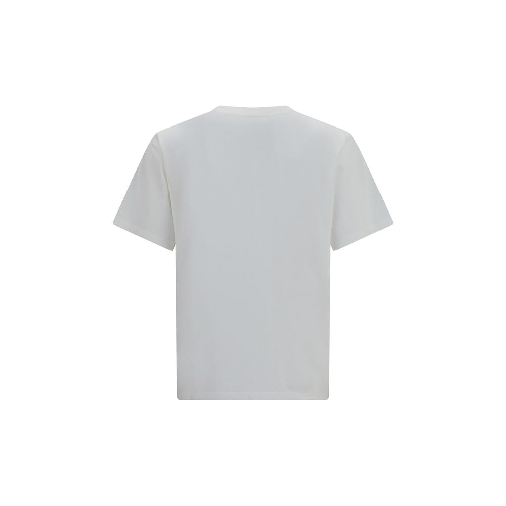 MM6 Weißes Baumwoll-T-Shirt