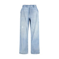 MM6 Blaue Baumwolljeans Denim