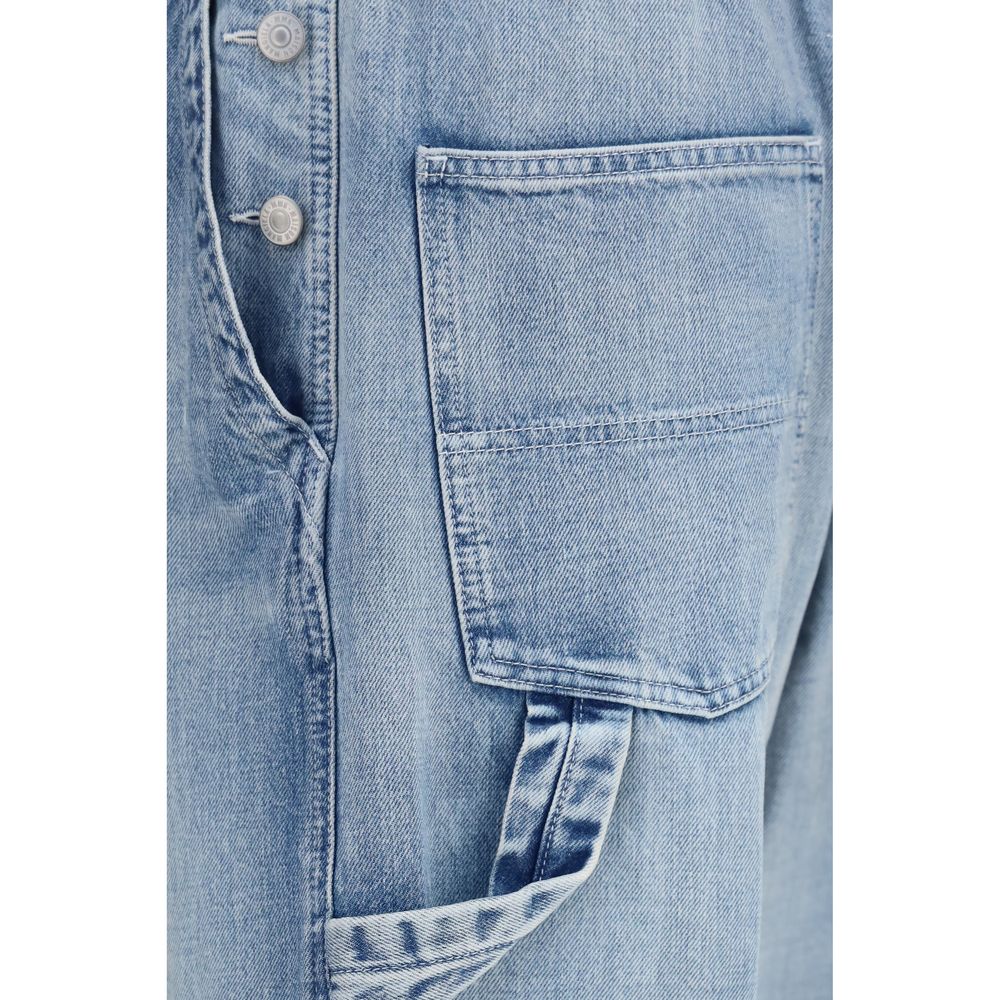 MM6 Blaue Baumwolljeans Denim