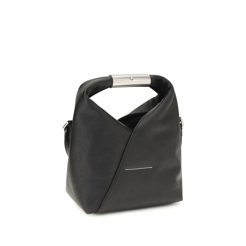 MM6 Schwarze Bos Taurus Kalbsleder Schultertasche