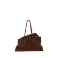 The Attico Braune Kalbsleder Bos Taurus Schultertasche