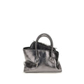 The Attico Graue Kalbsleder Bos Taurus Schultertasche