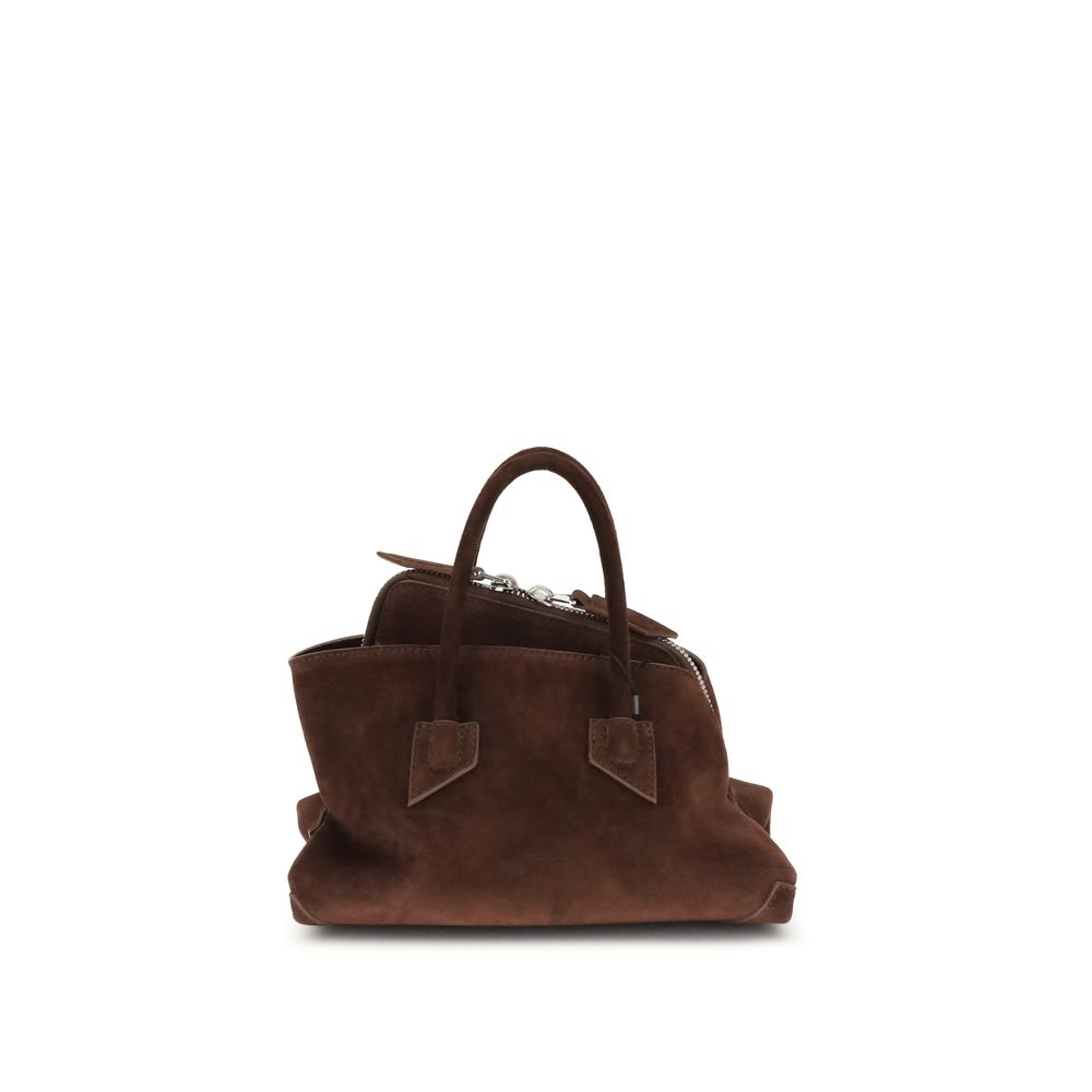 The Attico Braune Kalbsleder Bos Taurus Schultertasche
