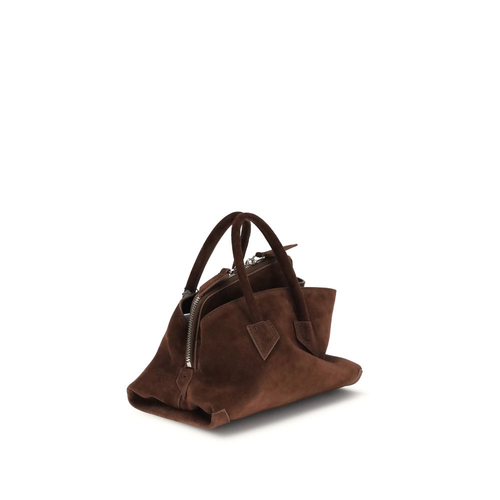 The Attico Braune Kalbsleder Bos Taurus Schultertasche
