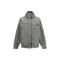 The Attico Grauer Bomber aus Baumwolle