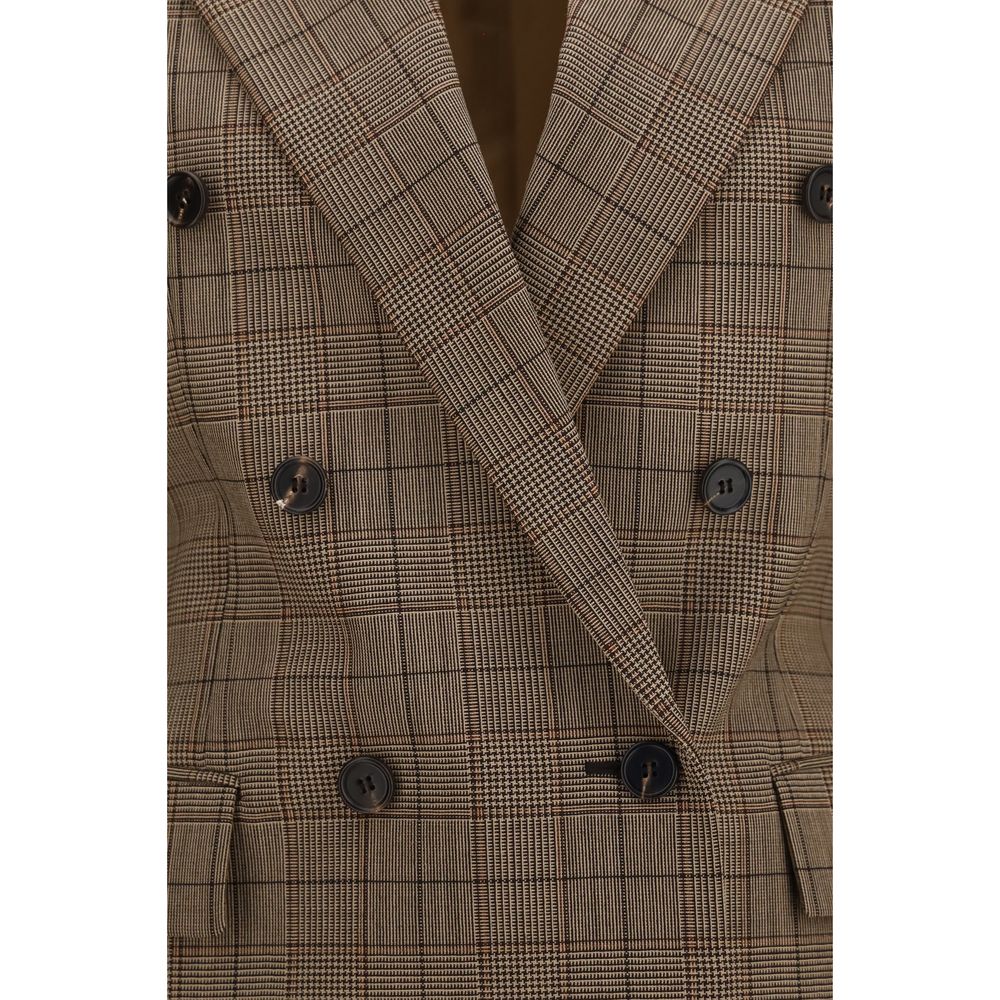 Chloé Beige Woll-Blazer Oves Aries