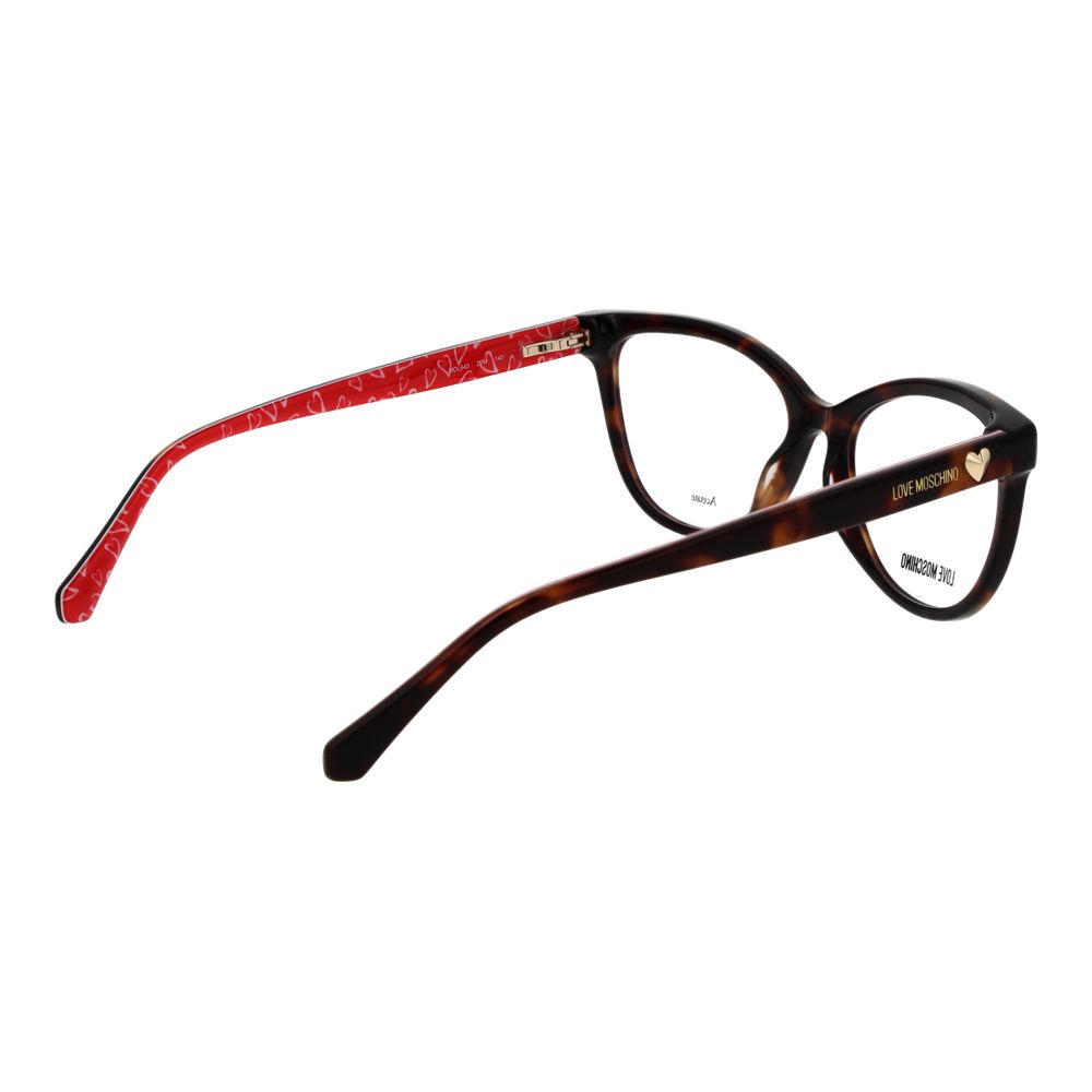 Love Moschino Braune Brille aus Acetat (Gestell)