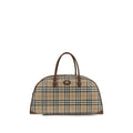 Burberry Beige Cotton Shoulder Bag
