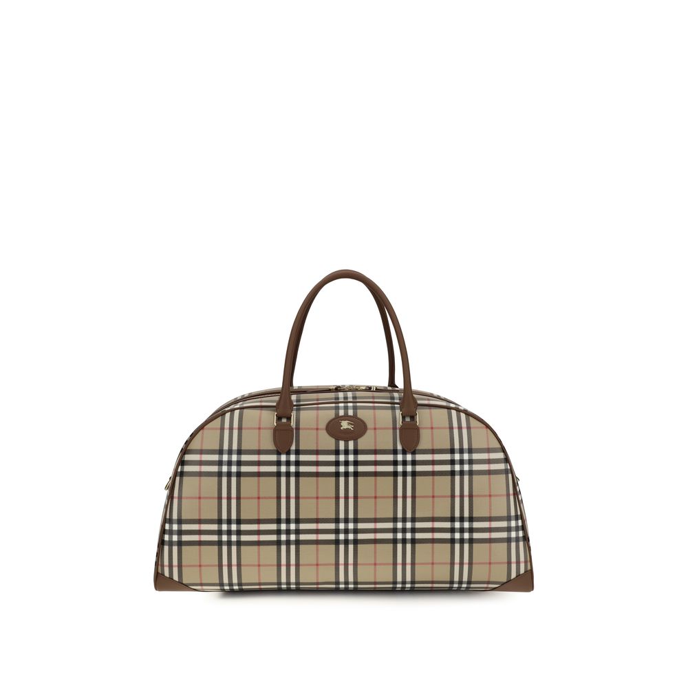 Burberry Beige Cotton Shoulder Bag