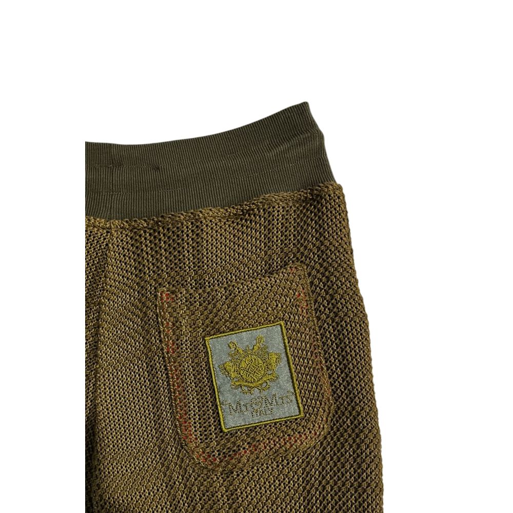 Mr&Mrs Italy Grüne Mesh-Hose für Damen