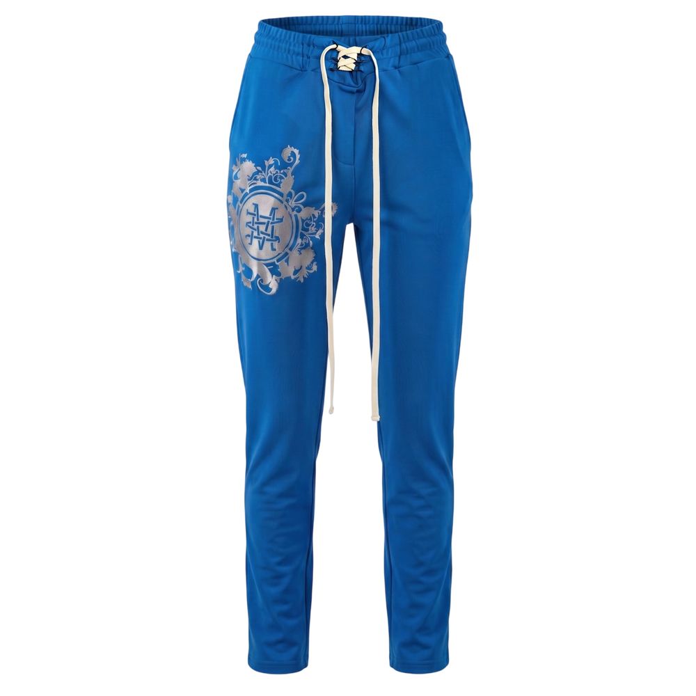 Mr&Mrs Italy Blaue Viskose-Damenhose