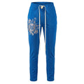Mr&Mrs Italy Blaue Viskose-Damenhose