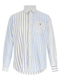 Polo Ralph Lauren Blaue Baumwollbluse