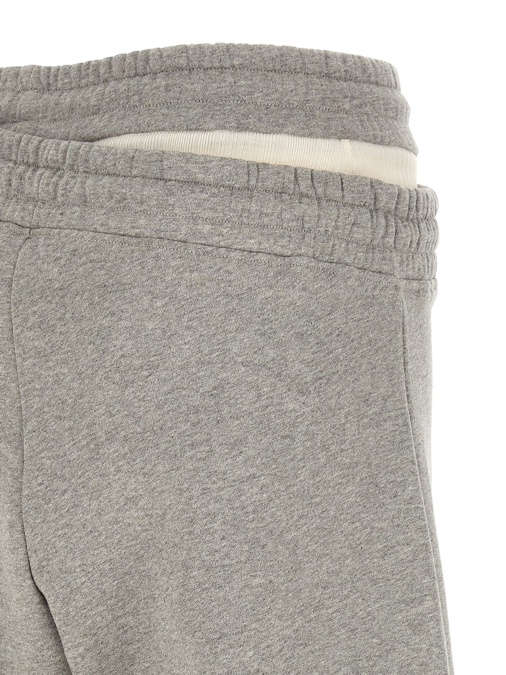 The Attico Graue Baumwoll-Freizeithose