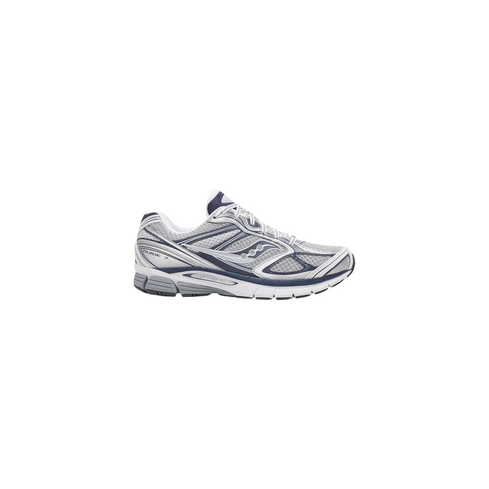 Saucony Graue synthetische Sportschuhe