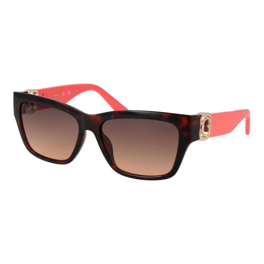 Guess Braune Sonnenbrille aus Kunststoff